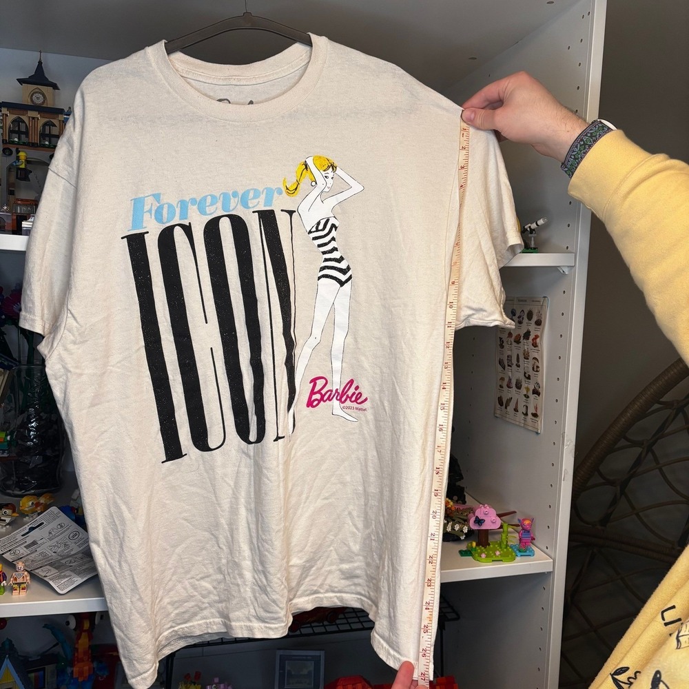 Barbie Forever Icon Graphic T-Shirt XL - Picture 7 of 8